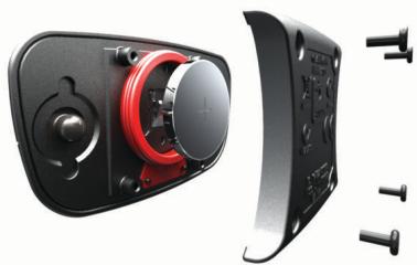 GARMIN EDGE 520 - Remplacement de la batterie du moniteur de fréquence cardiaque - 1