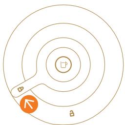 KRUPS VERTUO NEXT PREMIUM - Lock, unlock and hold the button for 7 seconds - 1