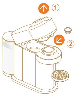 KRUPS VERTUO NEXT PREMIUM - Fill the water tank with fresh potable water - 1