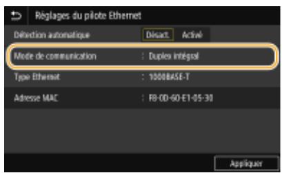 CANON LBP223DW - ■Configuration manuelle des réglages Ethernet - 1