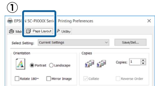 EPSON SC-P5000 STD - Ajuster à la largeur du papier rouleau (Windows uniquely) - 3