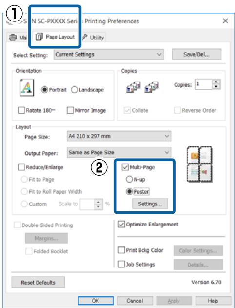 EPSON SC-P5000 STD - Configuration des procédures pour l'impression - 1