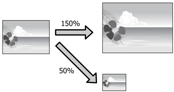 EPSON SC-P5000 STD - Agrandissement/ réduction de l'impression - 3