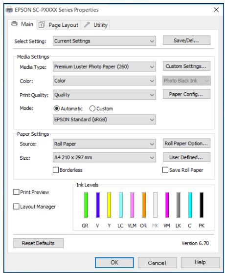 EPSON SC-P5000 STD - Remarque : - 3