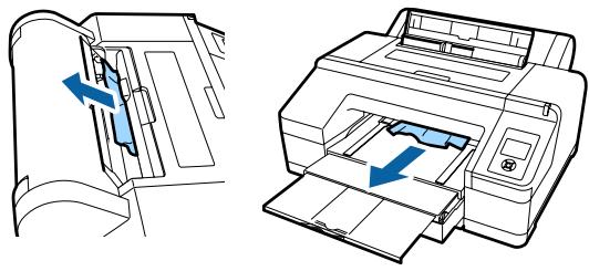 EPSON SC-P5000 STD - Bourrages de feuilles simples dans le chargeur manuel avant/arrière - 1