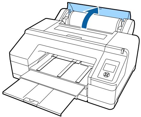 EPSON SC-P5000 STD - Retrait du papier rouleau - 1
