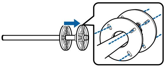 EPSON SC-P5000 STD - Installation de la butée d'espacement - 1