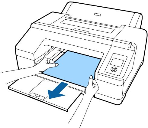 EPSON SC-P5000 STD - Comment éjecter le papier - 3