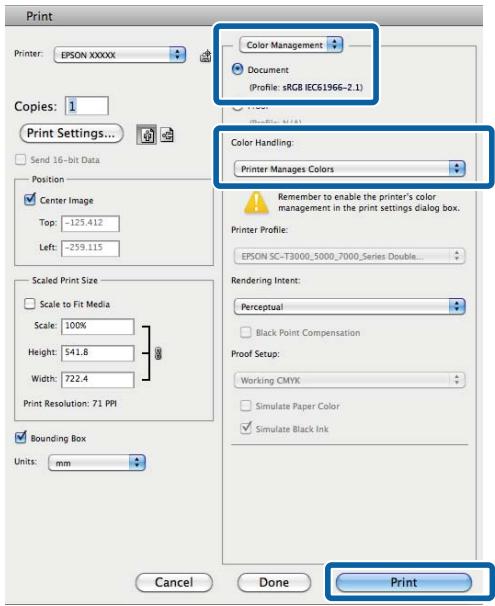EPSON SC-P5000 STD - Remarque : - 1