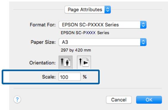 EPSON SC-P5000 STD - Configuration des paramètres sous Mac OS X - 3