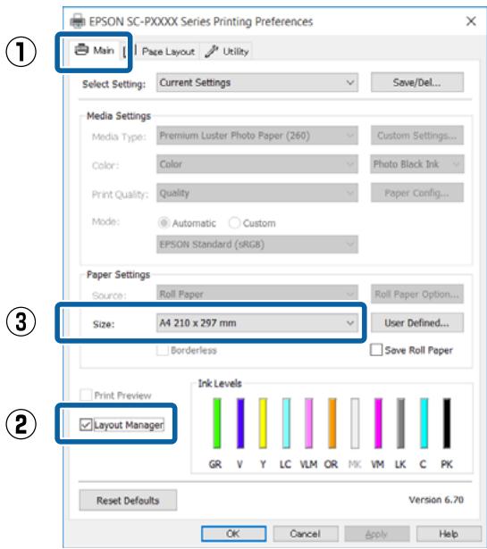 EPSON SC-P5000 STD - Configuration des procédures pour l'impression - 1