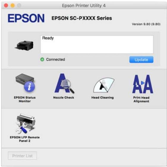 EPSON SC-P5000 STD - Mac OS X - 1