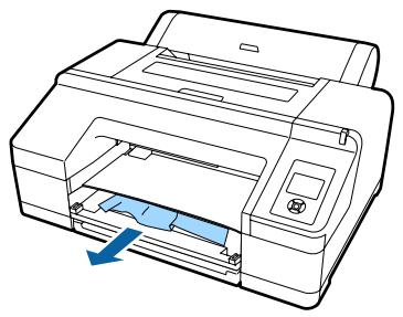 EPSON SC-P5000 STD - Bourrages de feuilles simples dans le bac papier lors de l'impression - 4