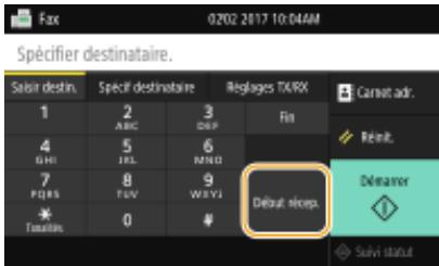 CANON I-SENSYS MF446X - ■ Modes de réception de fax - 1
