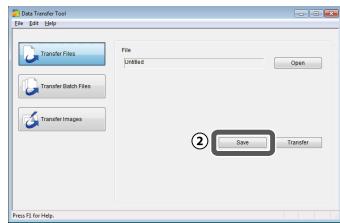 EPSON LW-Z700FK - Transfer the label data - 2