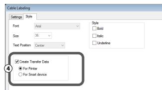 EPSON LW-Z700FK - Create the label for transfer - 2
