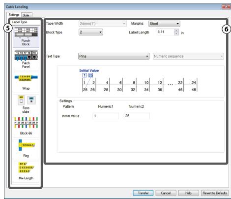 EPSON LW-Z700FK - Transferring Cable Label Data - 1