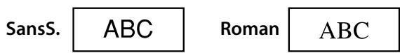 EPSON LW-Z700FK - Changing the Font +AAuA - 1