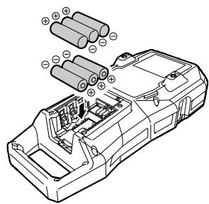 EPSON LW-Z700FK - Using alkaline batteries - 1