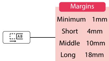 EPSON LW-Z700FK - Margins - 1