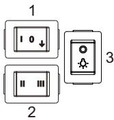 GORENJE TH62E4X - ROCKER SWITCH - 1