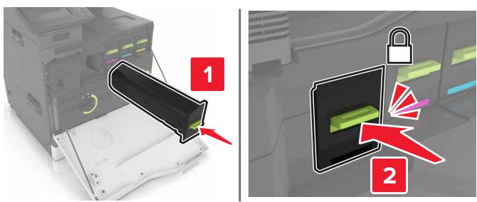 LEXMARK CS820DTFE - Remplacement d'une cartouche de toner - 3