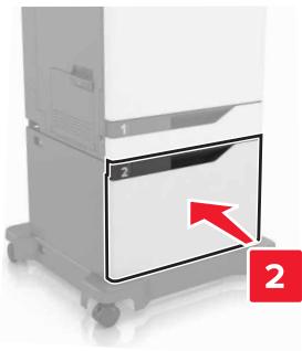 LEXMARK CS820DTFE - Remplacement du rouleau de saisie du tiroir de 2 200 feuilles - 10