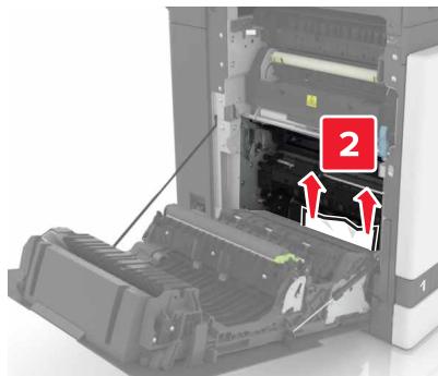 LEXMARK CS820DTFE - Bourrage de papier dans le chargeur multifonction - 5