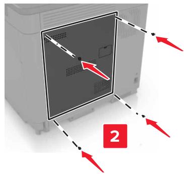 LEXMARK CS820DTFE - Installation d'un disque dur sur l'imprimante - 10