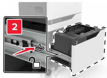 LEXMARK CS820DTFE - Remplacement du rouleau de saisie du tiroir de 2 200 feuilles - 2