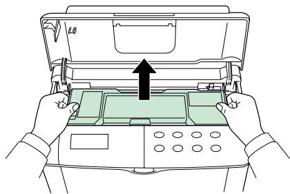 KYOCERA FS-1800 - Installation du conteneur pour toner - 6