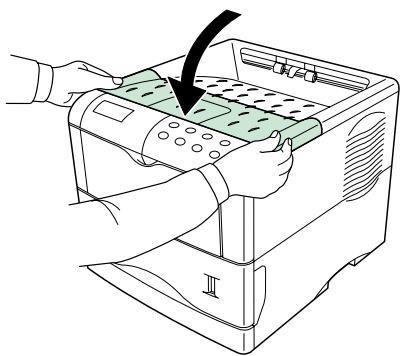 KYOCERA FS-1800 - Installation du conteneur pour toner - 3