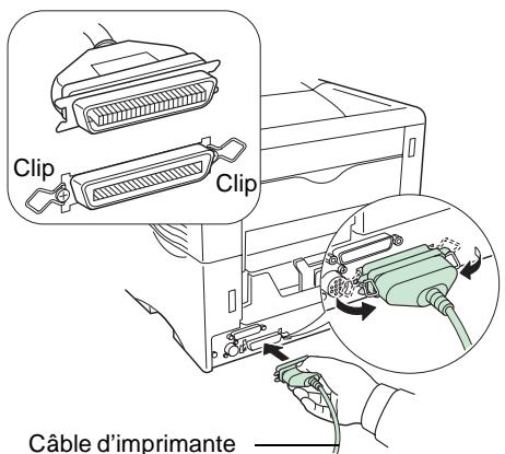 KYOCERA FS-1800 - Connexion de l'interface parallèle - 1