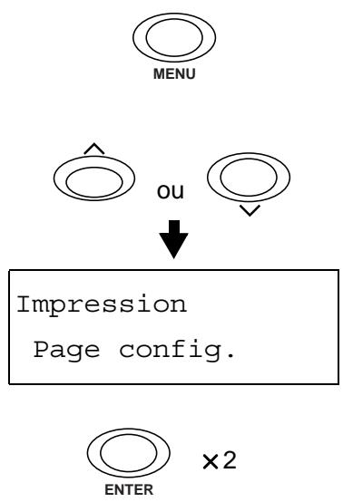 KYOCERA FS-1800 - Impression d'une page d'état - 1