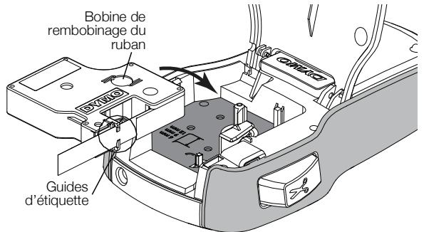 DYMO VALUE - Pour insérer la cassette d'étiquettes - 2