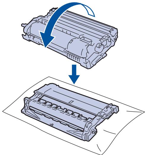 BROTHER HL-B2080DW - Clean the Drum Unit Using Drum Dot Print - 3