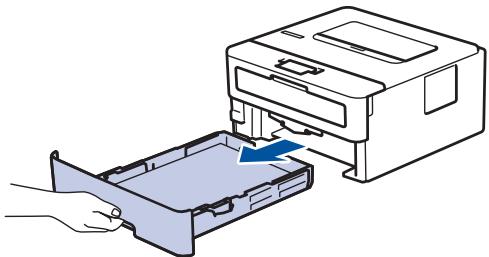 BROTHER HL-B2080DW - Paper is Jammed in the 2-sided Tray - 1