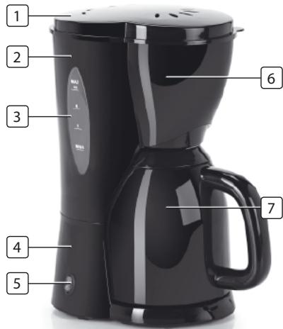 TRISTAR KZ-1229 - TEILEBESCHREIBUNG - 1