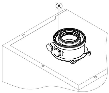 VIESSMANN VITODENS 100 - Vérification de l'absence de fuites sur le système d'évacuation (mesure dans l'espace d'air circulaire) pour évacuation coaxiale, combustion optimisée uniquement - 1