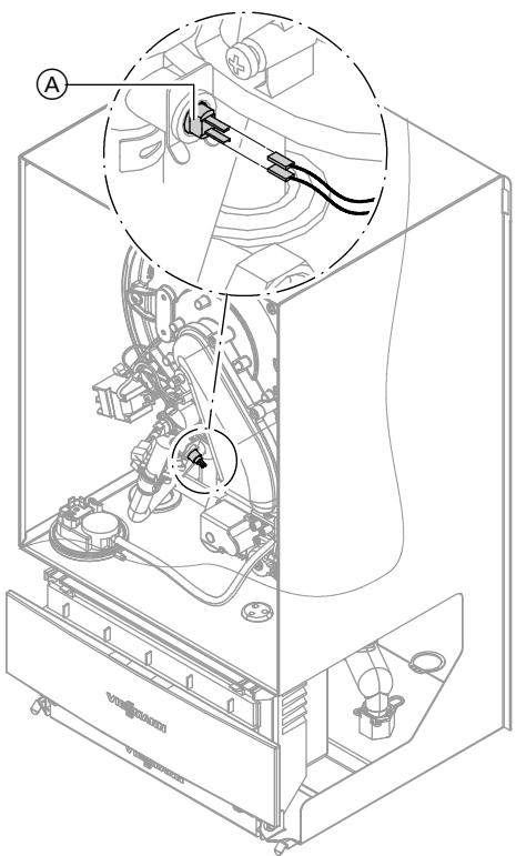 VIESSMANN VITODENS 100 - Contrôle de la sonde de température de la chaudière - 1