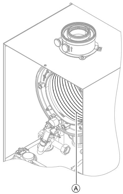 VIESSMANN VITODENS 100 - Nettoyer la chambre de combustion et les surfaces de l'échangeur thermique - 1