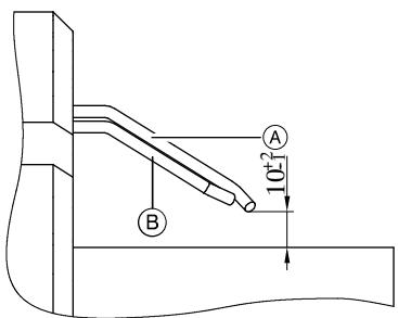 VIESSMANN VITODENS 100 - Contrôle et réglage des électrodes d'allumage et d'ionisation - 1