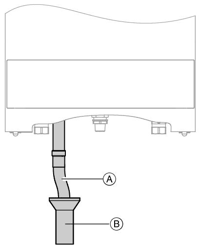 VIESSMANN VITODENS 100 - Branchement pour condensat - 1