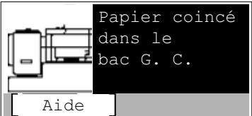 KYOCERA ECOSYS P3060DN - Emplacements de bourrage papier possibles - 8