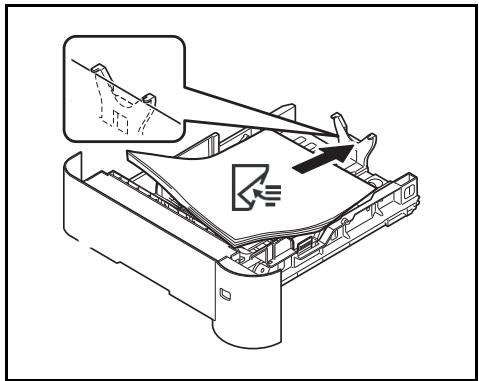 KYOCERA ECOSYS P3060DN - Chargement de papier dans le bac - 12
