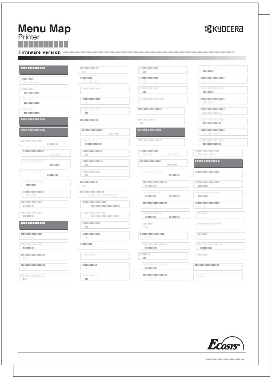 Menu Map Printer Firmware version ***************! ***************! ***************! ***************! ***************! ***************! ***************! ***************! ***************! ***************! ***************! ***************! ***************! ***************! ***************! ***************! ***************! ***************! ***************! ***************! ***************! ***************! ***************! ***************! ***************! ***************! ***************! ***************! ***************! ***************! ***************! ***************! ***************! ***************! ******** *************** ******** *************** ******** *************** ******** *************** ******** *************** ******** *************** ******** *************** ******** *************** ******** *************** ******** *************** ******** *************** ******** *************** ******** *************** ******** *************** ******** *************** ******** *************** ******** *************** ******** *************** ******** Ecosys®