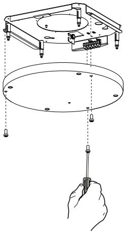 FABER Arkea  -  110.0255.506 - MONTAGE DU COUVERCLE DE LA PLAQUE - 1