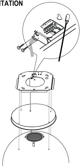 FABER Arkea  -  110.0255.506 - FIXATION DU CABLE D'ALIMENTATION - 1