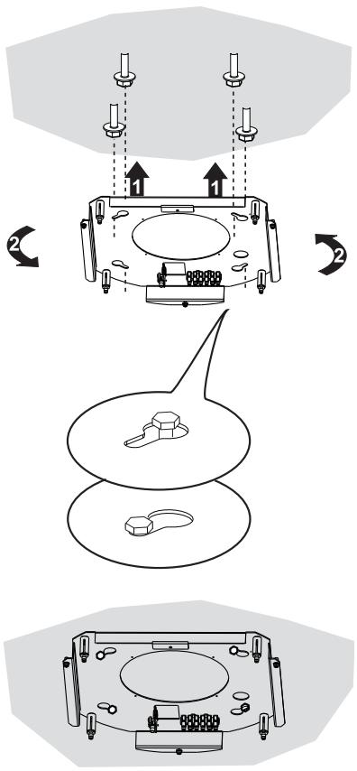 FABER Arkea  -  110.0255.506 - BEVESTIGING VAN DE PLAAT - 1