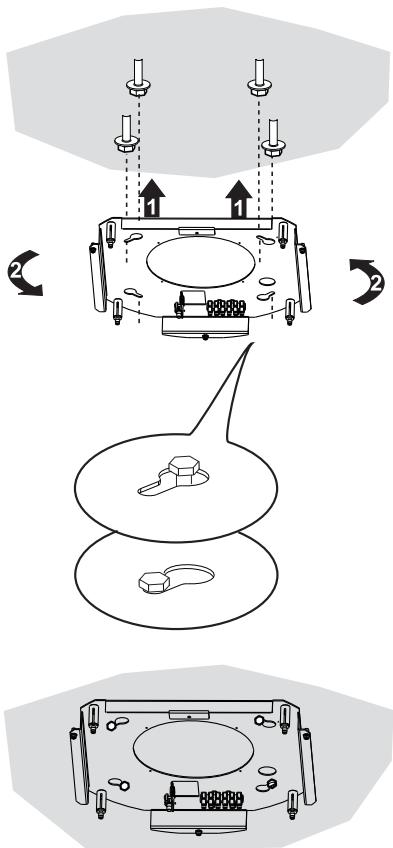 FABER Arkea  -  110.0255.506 - BEFESTIGUNG DER PLATTE - 1
